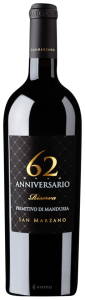 San Marzano 62 Anniversario Primitivo di Manduria Riserva 2016