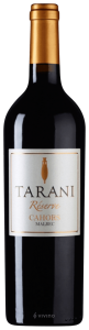 Tarani Reserve Cahors Malbec 2015