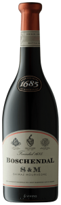 Boschendal S & M Shiraz – Mourvedre (1685 Series) 2017