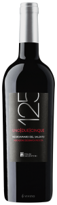 Feudi Salentini 125 Uno Due Cinque Negroamaro del Salento 2018