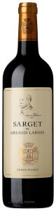 Château Gruaud Larose Sarget de Gruaud-Larose Saint-Julien 1990