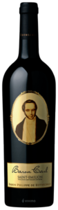 2018 Baron Philippe de Rothschild Saint-Émilion Baron Carl