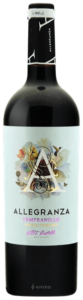2020 Allegranza Single Vineyard Tempranillo