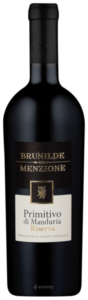 2018 Brunilde di Menzione Primitivo di Manduria Riserva