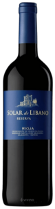 2015 Señorío de Libano Solar de Libano Reserva