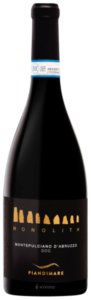 2018 Piandimare Monolith Montepulciano d’Abruzzo