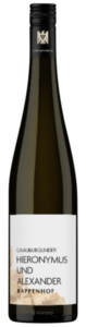 2021 Rappenhof Hieronymus Und Alexander Grauburgunder