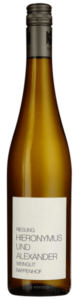 2021 Rappenhof Hieronymus Und Alexander Riesling