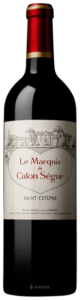 2015 Château Calon-Ségur Marquis de Calon Saint-Estèphe
