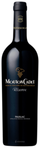 2017 Mouton Cadet Réserve Pauillac