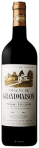 2014 Domaine de Grandmaison Pessac-Léognan Rouge